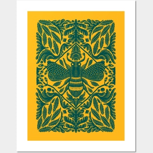 nature Bee Posters and Art